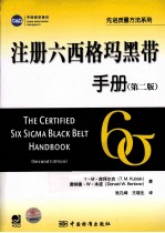 注册六西格玛黑带手册 第2版