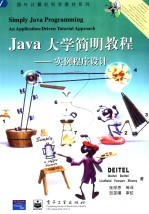 Java大学简明教程 实例程序设计