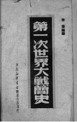 第一次世界大战简史