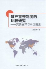 破产重整制度的比较研究 英美视野与中国图景