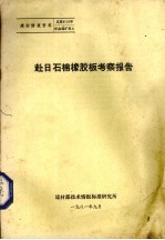 赴日石棉橡胶板考察报告