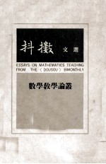 抖擞文选 数学教学论丛