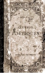 Oeuvres poétiques