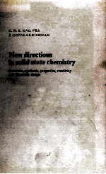 New directions in solid state chemistry