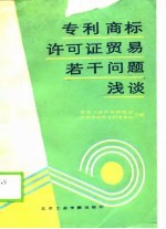 专利商标许可证贸易若干问题浅谈