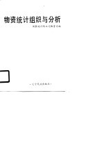 物资统计组织与分析