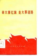 举大寨红旗 走大寨道路