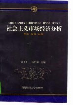 社会主义市场经济分析 理论 政策 运用