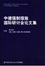 中德强制措施国际研讨会论文集