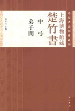 上海博物馆藏楚竹书 中弓 弟子问
