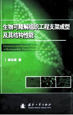 生物可降解组织工程支架成型及其结构性能