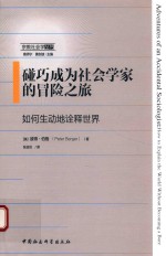 碰巧成为社会学家的冒险之旅 如何生动地诠释世界