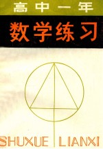 高中一年级数学练习
