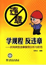 学规程 反违章 农网典型违章案例分析与防范