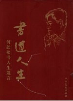 书道人生 何劲松书人生箴言