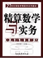 精算数学与实务 非寿险精算部分
