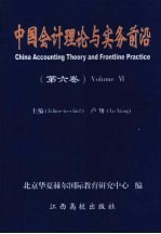 中国会计理论与实务前沿 第6卷