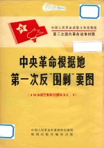 中国人民革命武装斗争形势图  第二次国内革命战争时期  中央革命根据地第一次反“围剿”要图  1930.11-1931.1