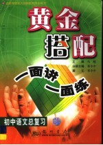 黄金搭配：一面讲一面练 初中语文总复习