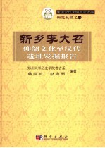新乡李大召 仰韶文化至汉代遗址发掘报告 from the Yangshao period to the Han dynasty