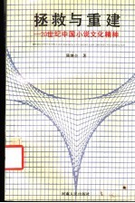 拯救与重建 20世纪中国小说文化精神
