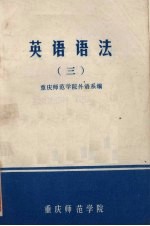 英语语法 3