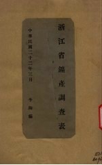 福建之地质土壤调查