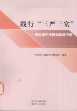 践行三严三实 做忠诚干净担当的好干部