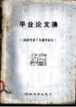 毕业论文集