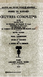 Oeuvres complètes : XVII