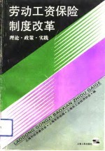 劳动工资保险制度改革 理论·政策·实践
