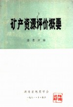 矿产资源评价概要
