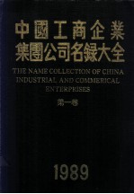 中国工商企业集团公司名录大全 第1卷