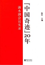 “中国奇迹”20年 滴水湖会议实录