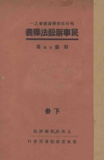 民事诉讼法释义 下