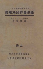 新刑事诉讼法释义 上