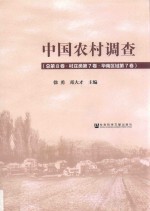 中国农村调查 总第8卷 第7卷 村庄类 华南区域