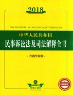 中华人民共和国民事诉讼法及司法解释全书  含指导案例