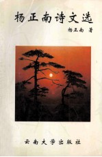 杨正南诗文选
