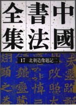 中国书法全集 17 北朝造像题记卷 2