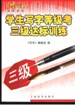 学生写字等级考三级达标训练