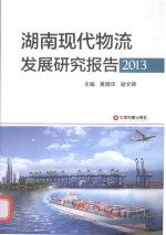 湖南现代物流发展研究报告 2013