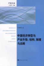 中国经济转型与产业升级 结构 制度与战略