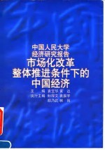中国人民大学经济研究报告 市场化改革整体推进条件下的中国经济