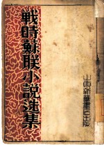 战时苏联小说选