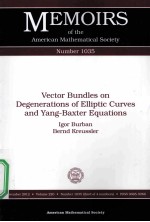 MEMOIRS OF THE AMERICAN MATHEMATICAL SOCIETY NUMBER 1035 VECTOR BUNDLES ON DEGENERATIONS OF ELLIPTI