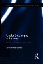 POPULAR SOVEREIGNTY IN THE WEST POLITIES