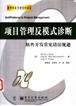 项目管理反模式诊断 软件开发常见错误规避