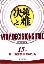决策之难 15个重大决策失误案例分析