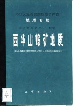 西华山钨矿地质